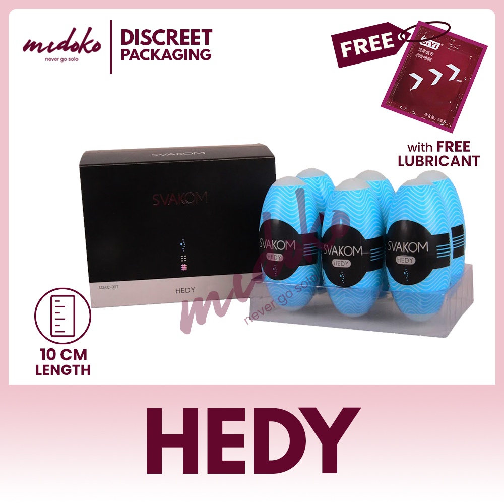 Midoko SVKM HEDY Male Masturbator for Boys Sex Toy for Men with SVKM Sex  Lube (1 PC only) | Shopee Philippines