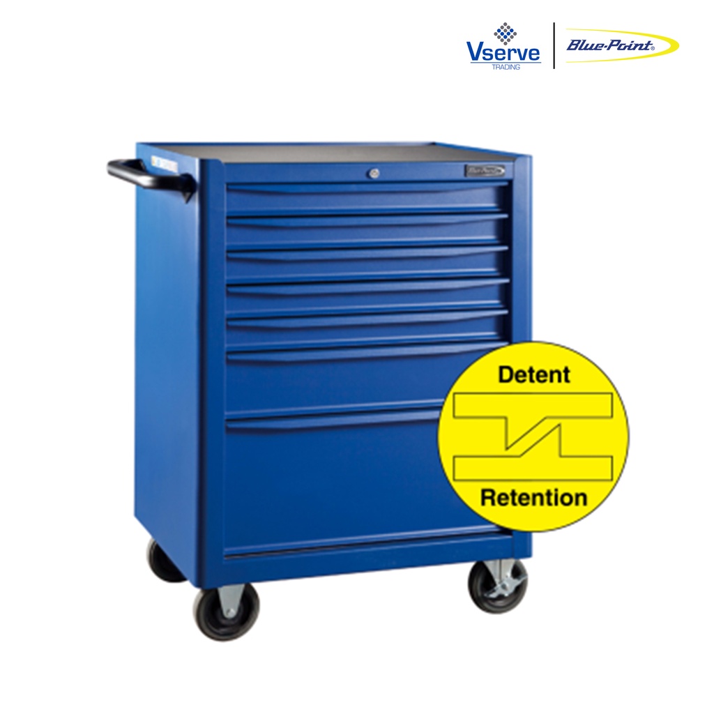 Bluepoint Rolling Cabinet 7 Drawers - Professional Automotive Workshop ...