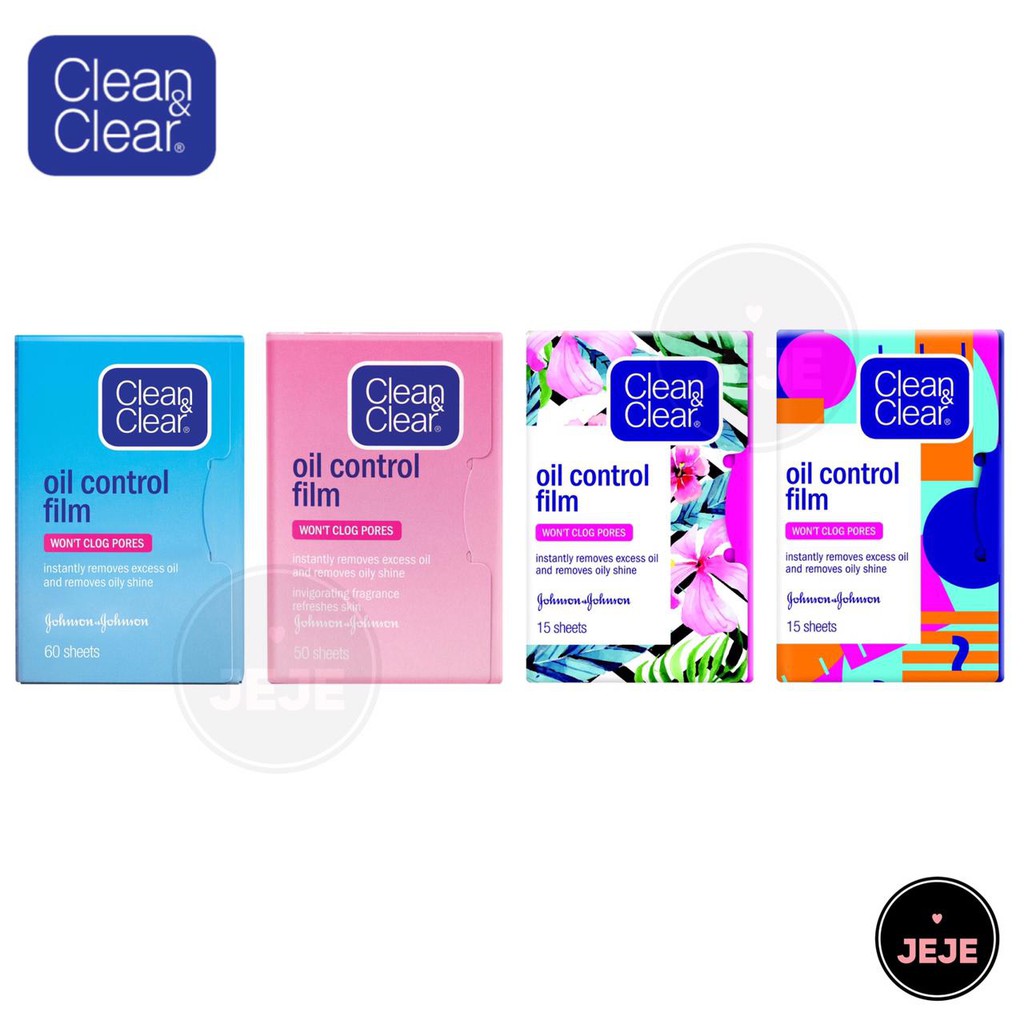 Clean & Clear Oil Control Film (Oil paper) | Shopee Philippines