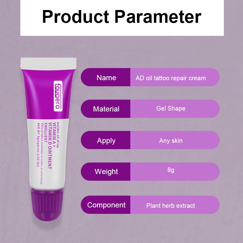 AD Oil Tattoo Repair Cream Vitamin Ointment Eyebrow Lip Tattoo Scar