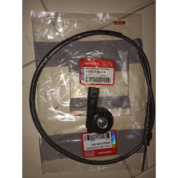 SPEDOMETER CABLE PACKAGE+GEARBOX SPEDOMETER BEAT KARBU/BEAT Fi/VARIO ...