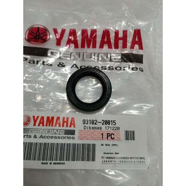 Mio i 125 Gear Oil Seal Genuine Yamaha Shopee Philippines