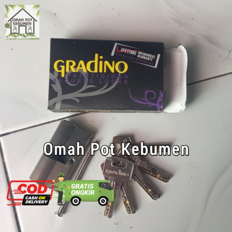 ! Gradino cylinder Lock double cylinder Door Lock gradino DC SCR G2 60 ...