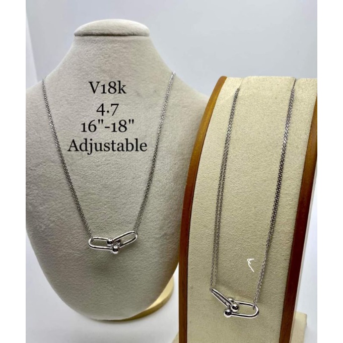 18k hotsell real saudi white gold chain