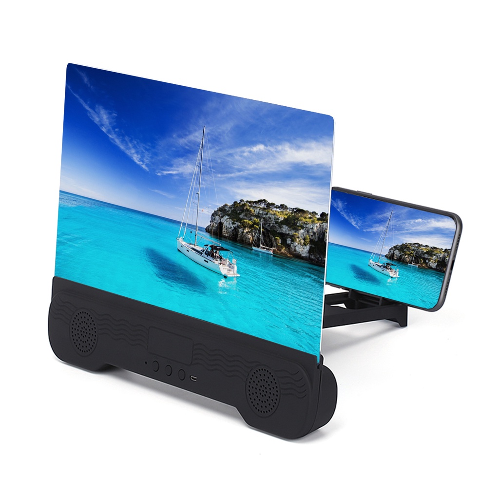 14inch Universal Enlarger Desktop Videos HD With Bluetooth Speaker