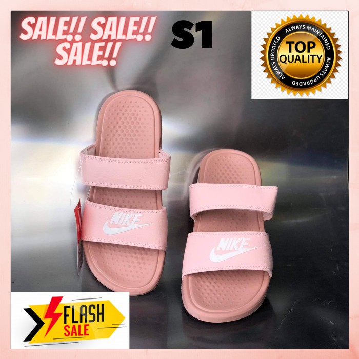 Mens pink nike clearance slides