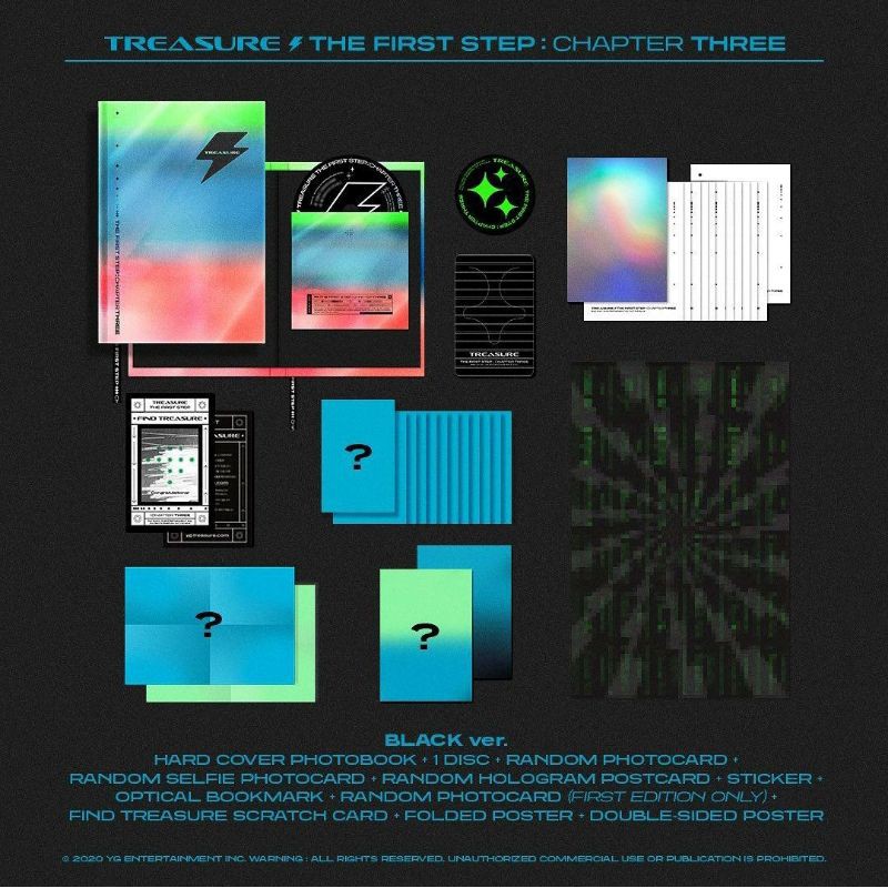 Treasure The First Step album: Chapter 3 (album only damage) | Shopee ...