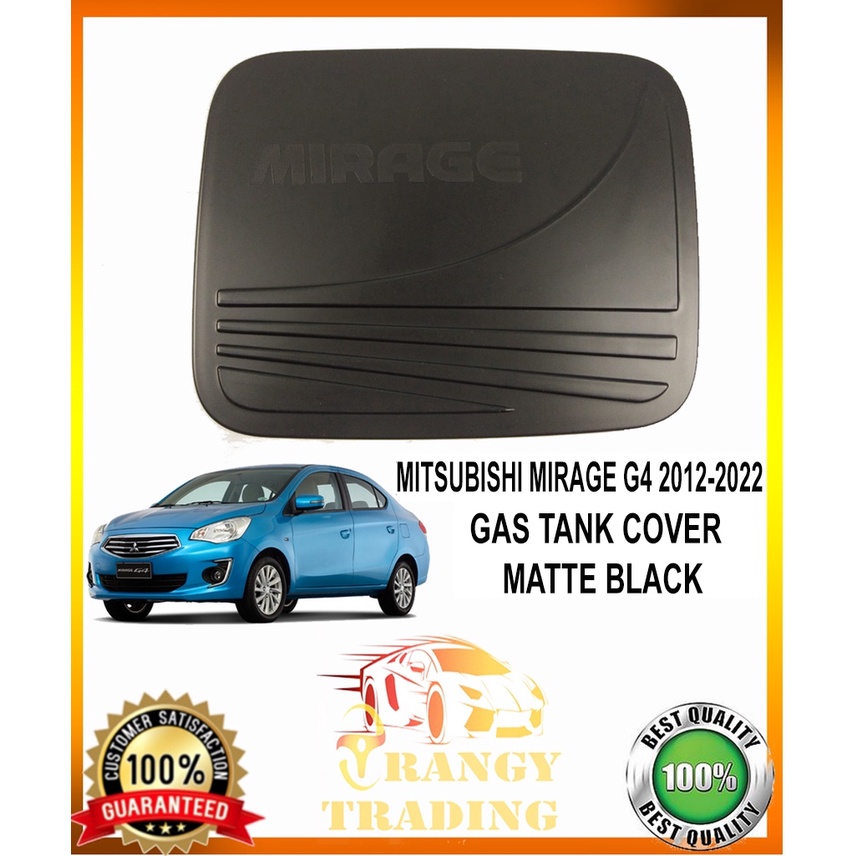 Mitsubishi Mirage G4 2012 to 2023 Gas Tank cover matte black 2015 2016