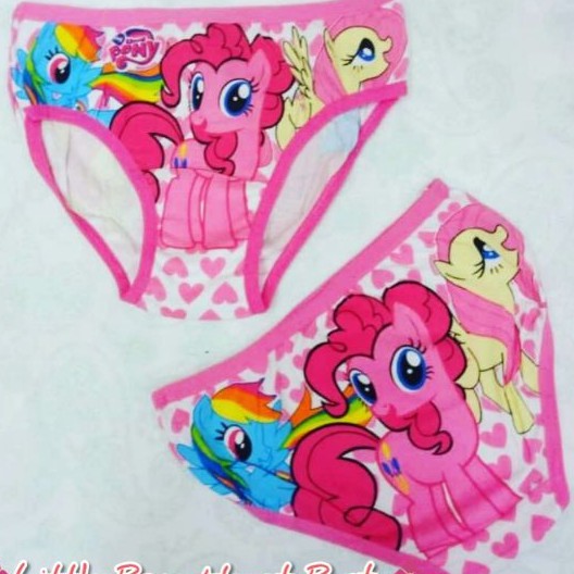 Sale My Little Pony Character Printed Cotton Panty Kids underwear