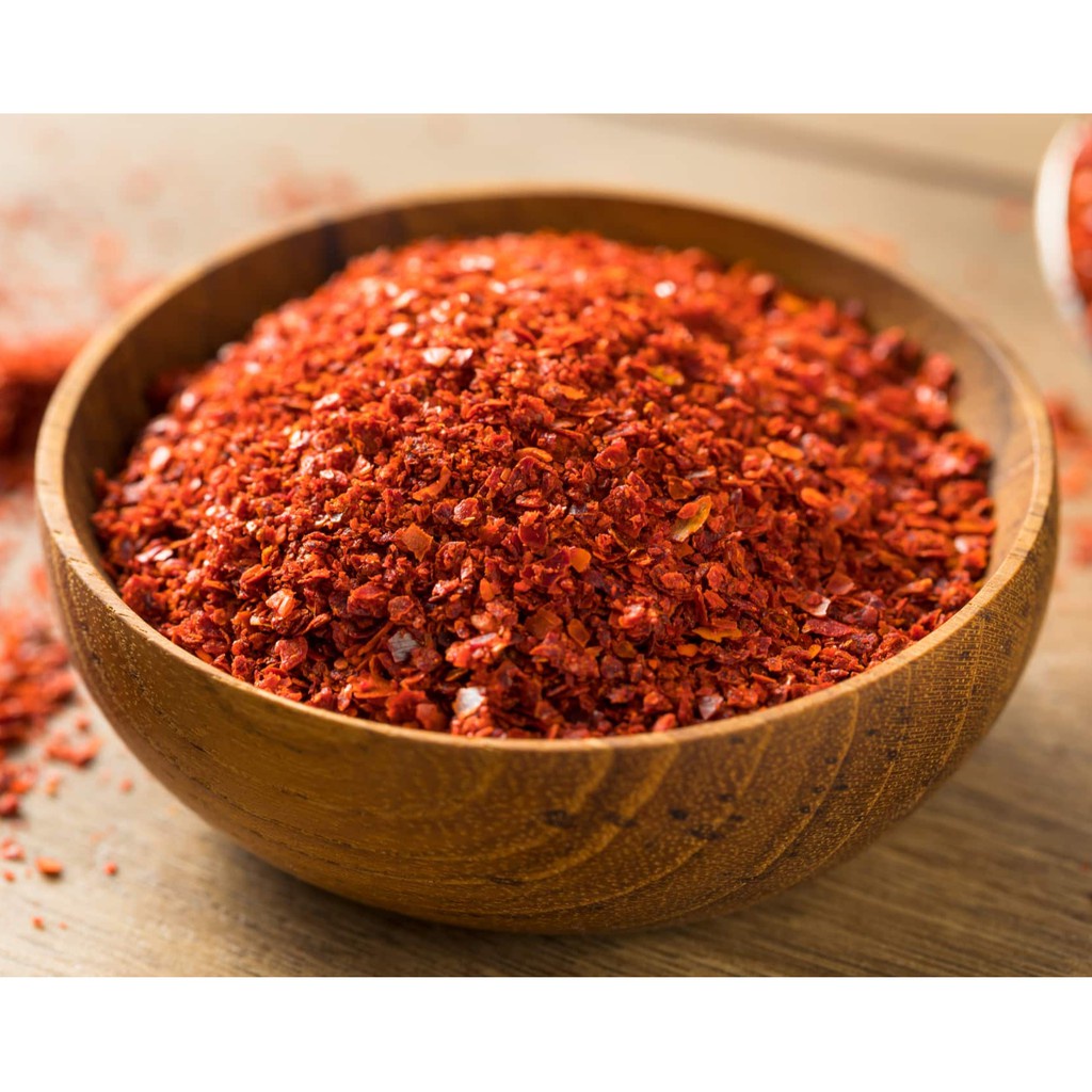 HALAL Korean Chilli Flakes 100g HALAL Gochugaru 韩国辣椒碎 Korea Cili Kasar Chili Flakes Shopee
