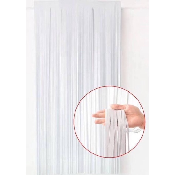 White foil curtain (1mX2m) | Shopee Philippines