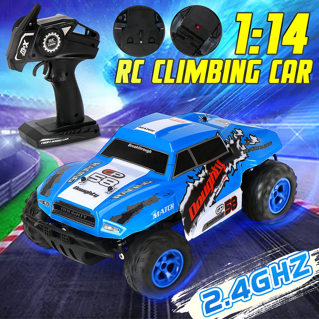 Rc Racing Car 24ghz Remote Control Electric Monster Truck Off Road Vehicle 40sp Shopee 0811