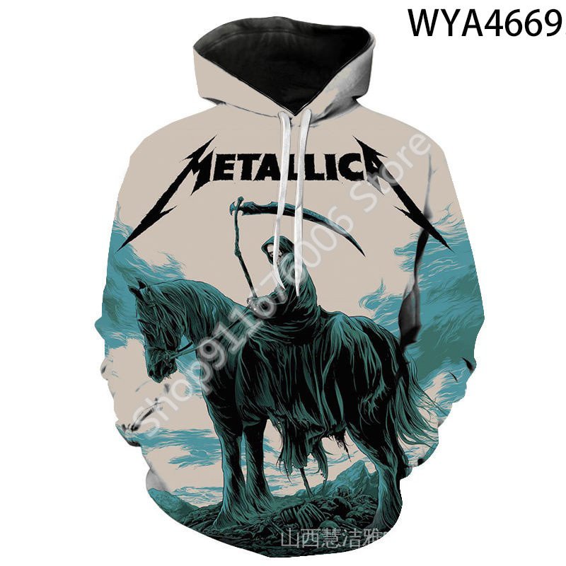 Metallica on sale hoodie mens