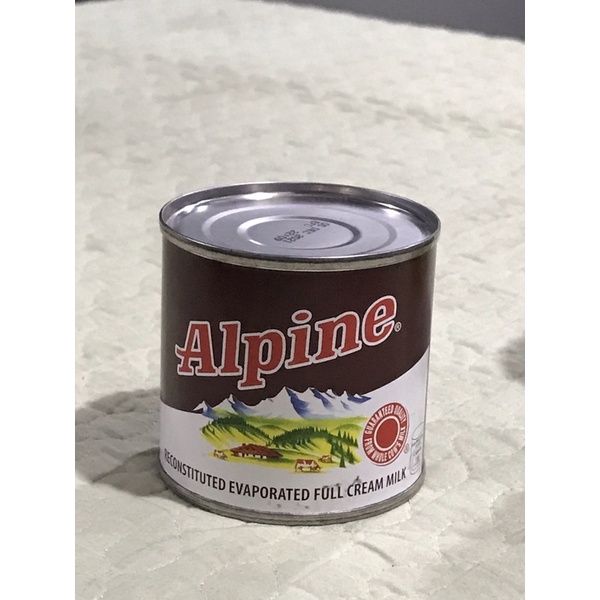 Alpine Evaporated Milk 154ml Shopee Philippines