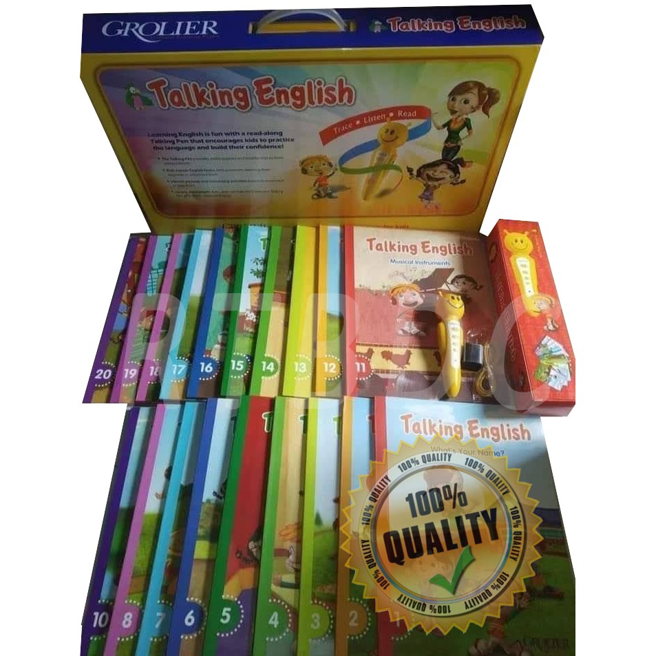 Grolier Talking English [BRANDNEW&ORIGINAL] | Shopee Philippines
