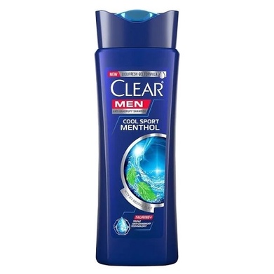 Clear Men Anti-Dandruff Shampoo Cool Sport Menthol (275ml) | Shopee ...