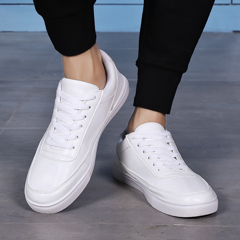 All white canvas shoes mens best sale