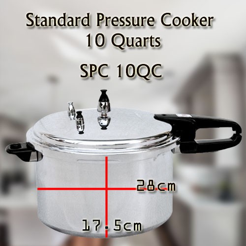 Standard pressure cooker 10qc clearance