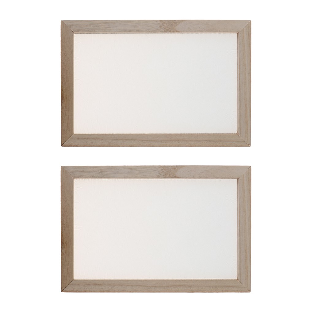 2x Ancient Wooden Paper Making Frame Screen for Handmade Paper Craft ...
