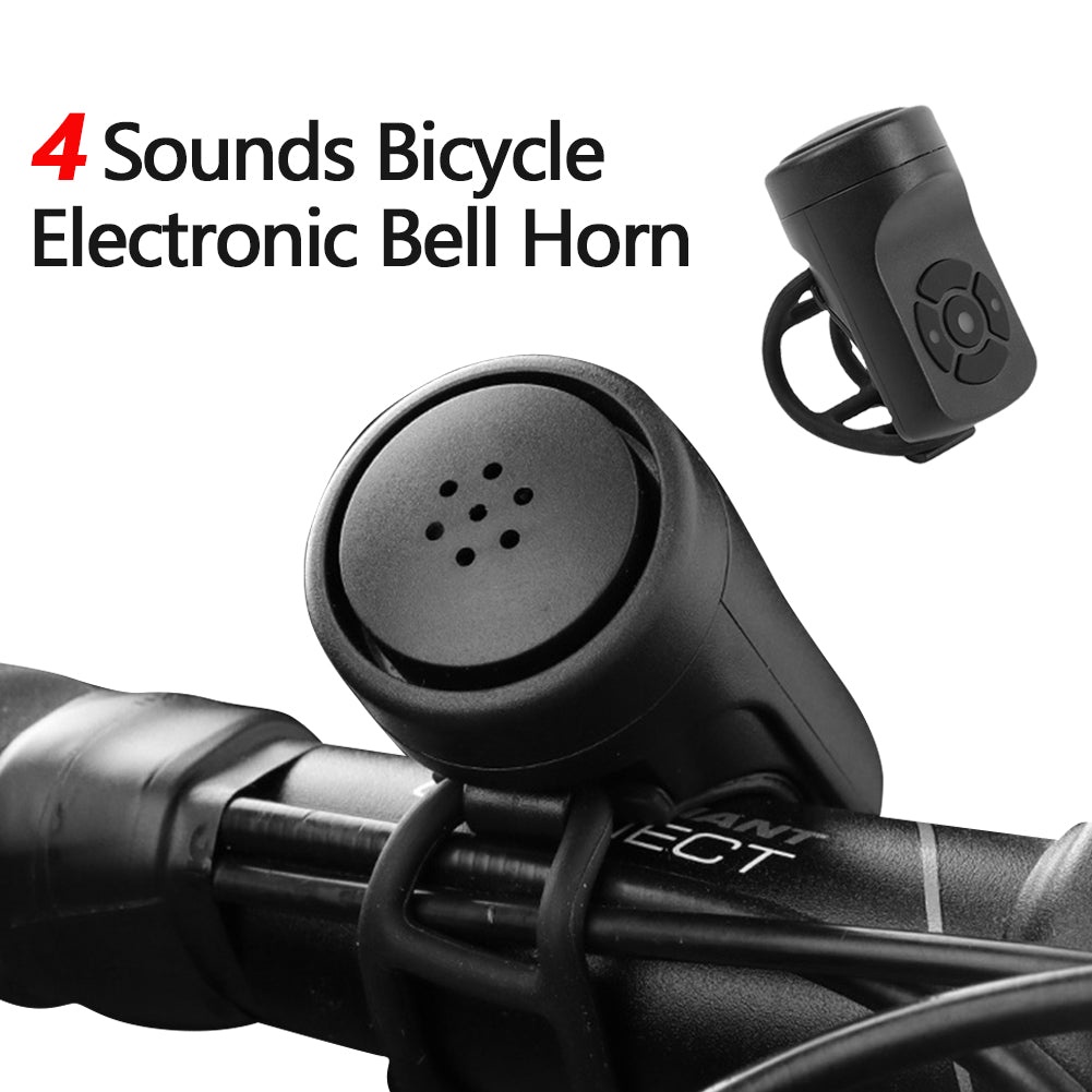 4 Sounds Bike Electronic Loud Horn 120 Db Warning Safety Electric