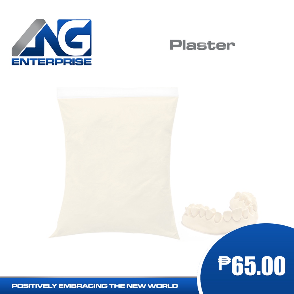 Dental Plaster Of Paris 1kg per pack Shopee Philippines