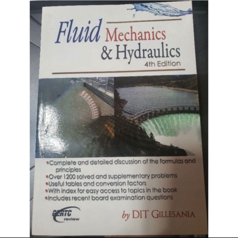 FLUID MECHANICS & HYDRAULICS Shopee Philippines