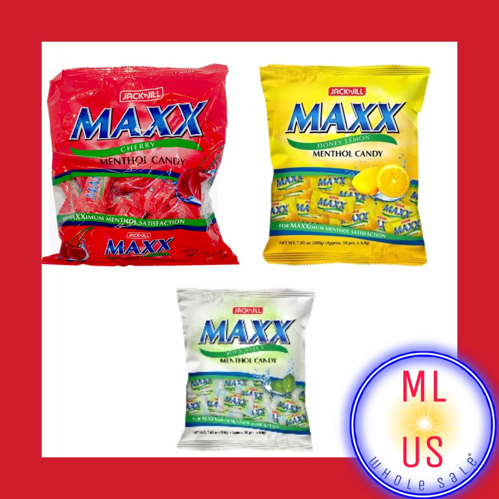Maxx Menthol Candy Assorted 1 Pack Shopee Philippines