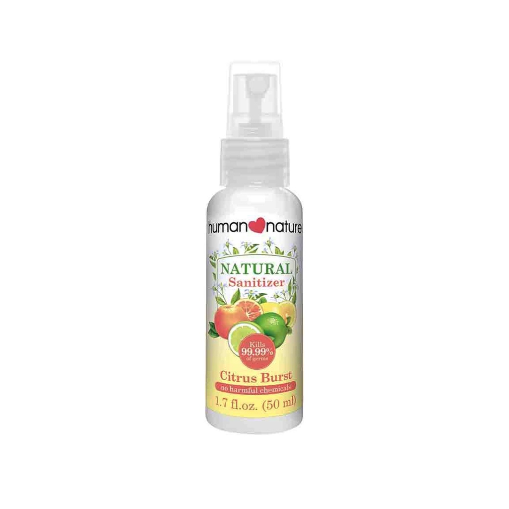 Human Nature Spray Sanitizer Citrus Burst 50ml | Shopee Philippines