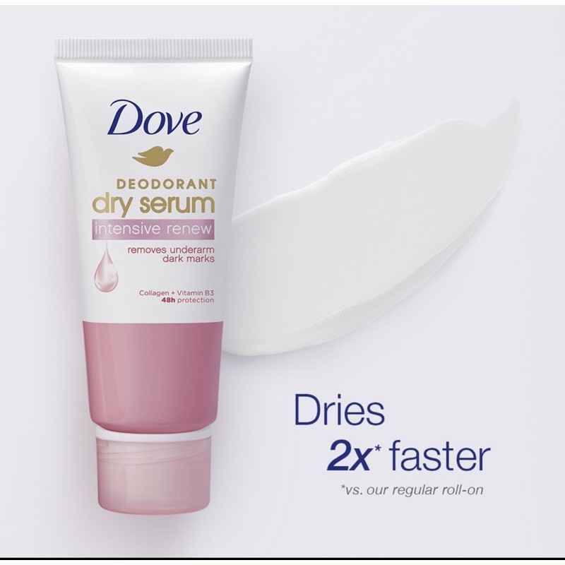DOVE Intensive Renew Deodorant Dry Serum Collagen + Vitamin B3 50ml
