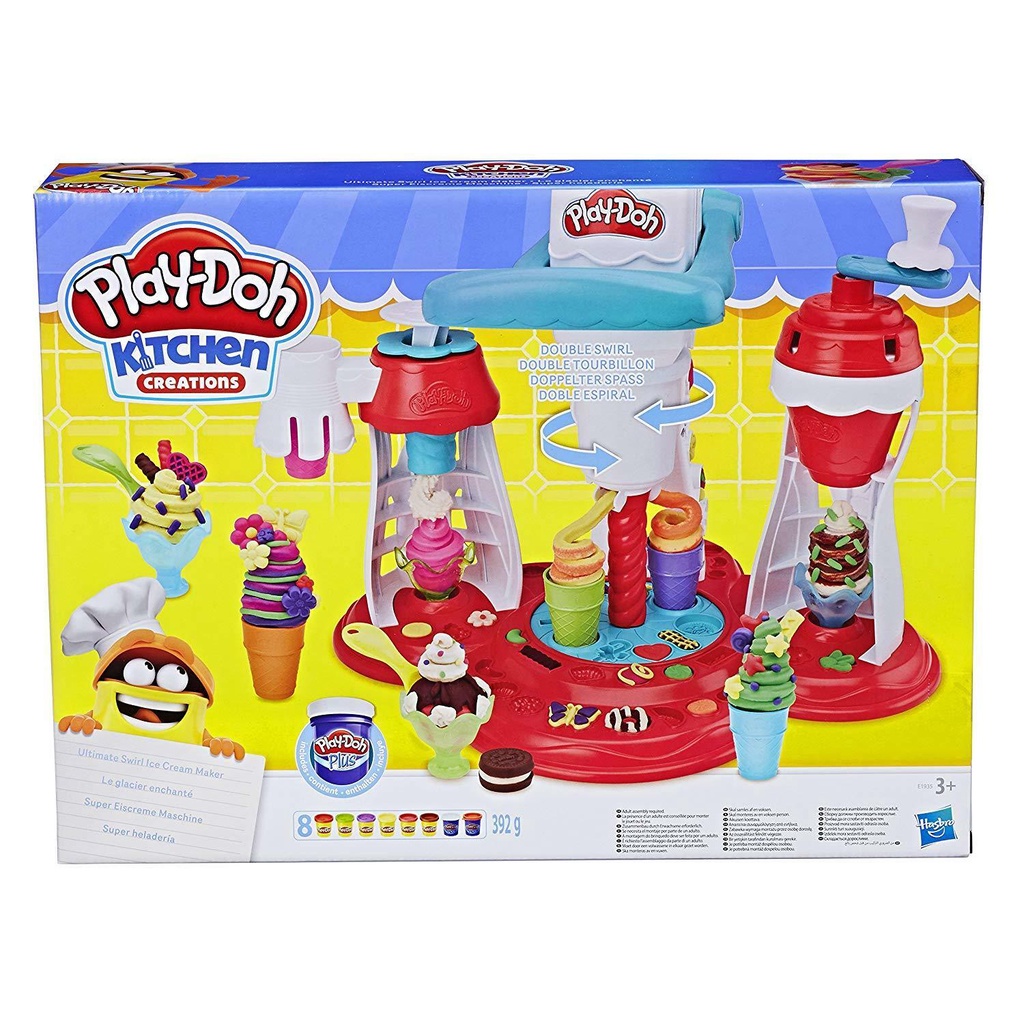 Play doh ice clearance cream set