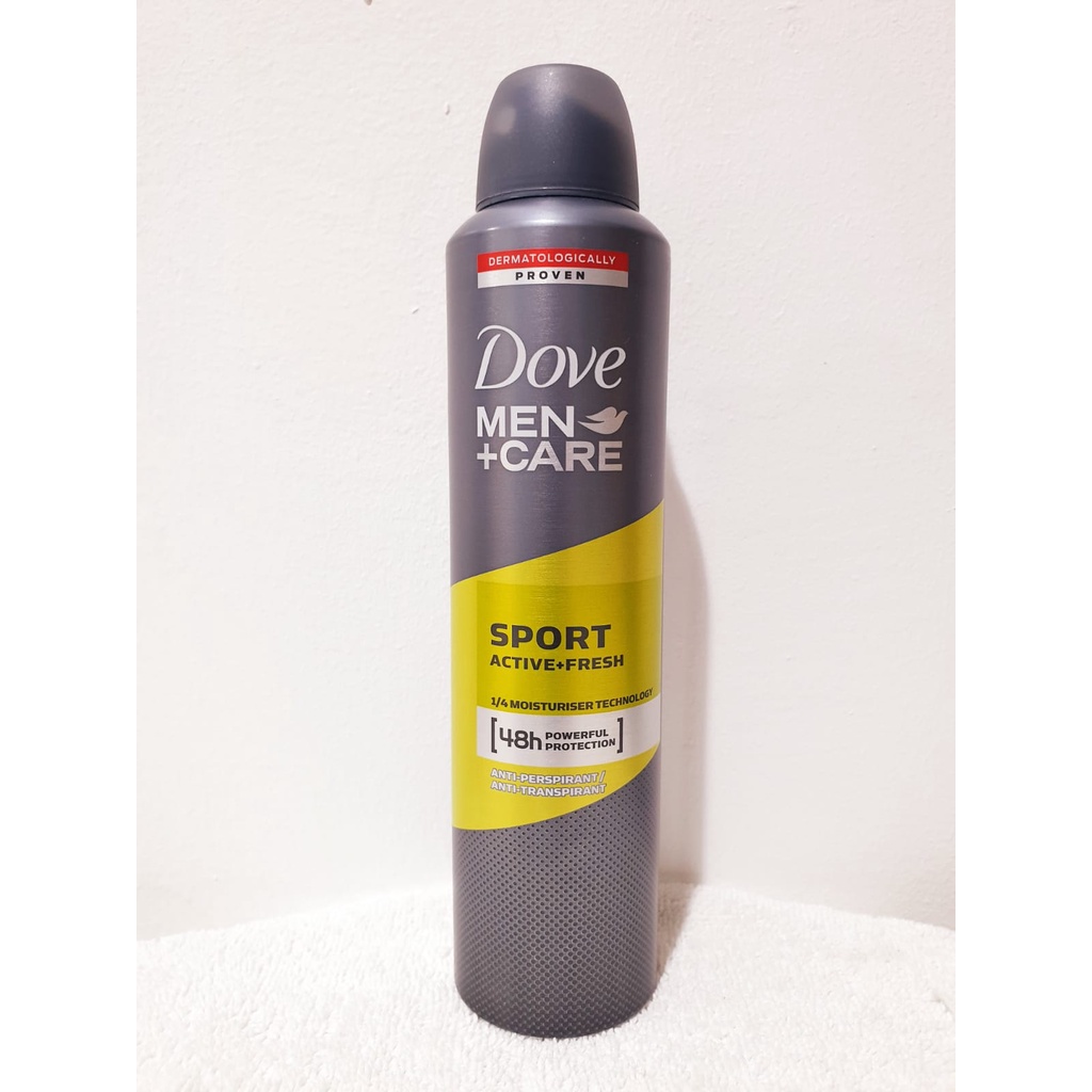 DOVE MEN+CARE SPORTCARE ACTIVE+FRESH DRY SPRAY ANTIPERSPIRANT DEODORANT 150 ML IMPORT FROM DUBAI