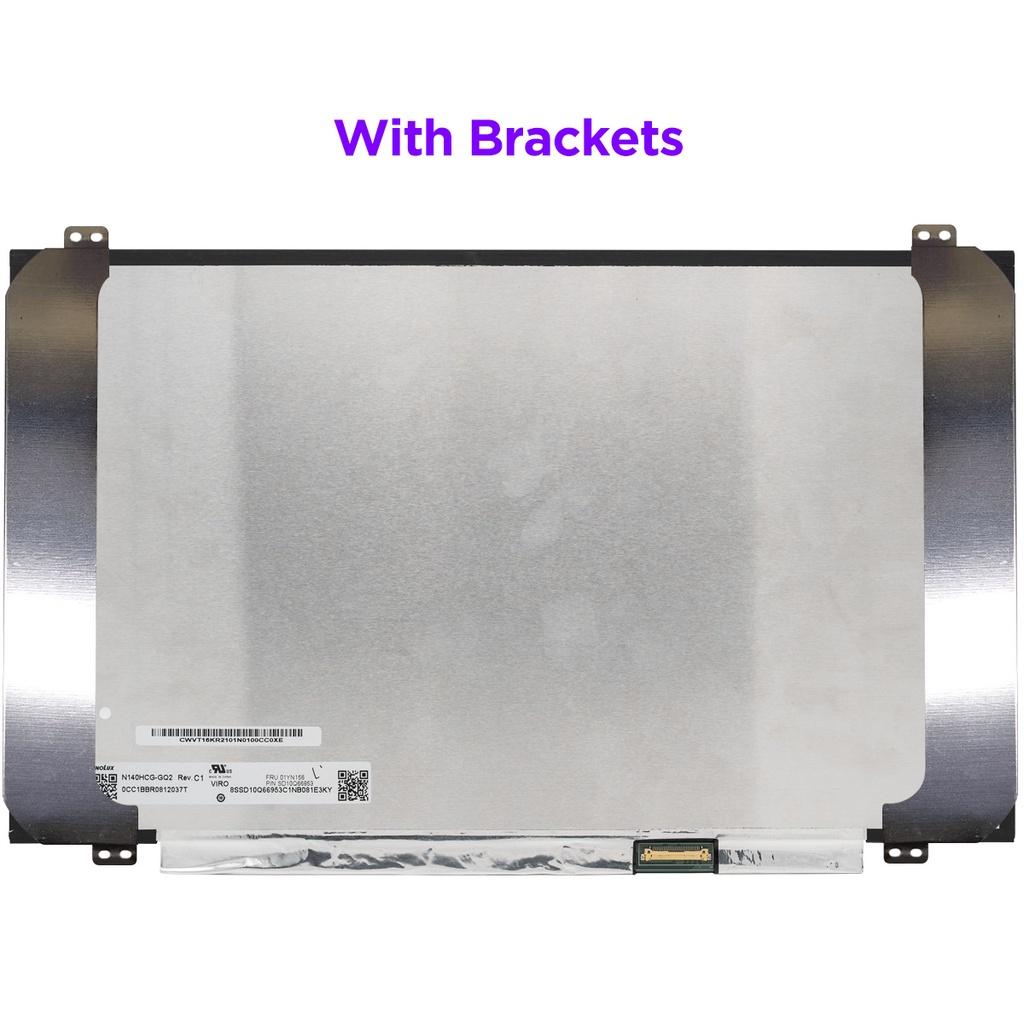 NEW N140HCG-GQ2 14.0 Laptop LCD Screen For Lenovo ThinkPad L14 P14s T14 ...