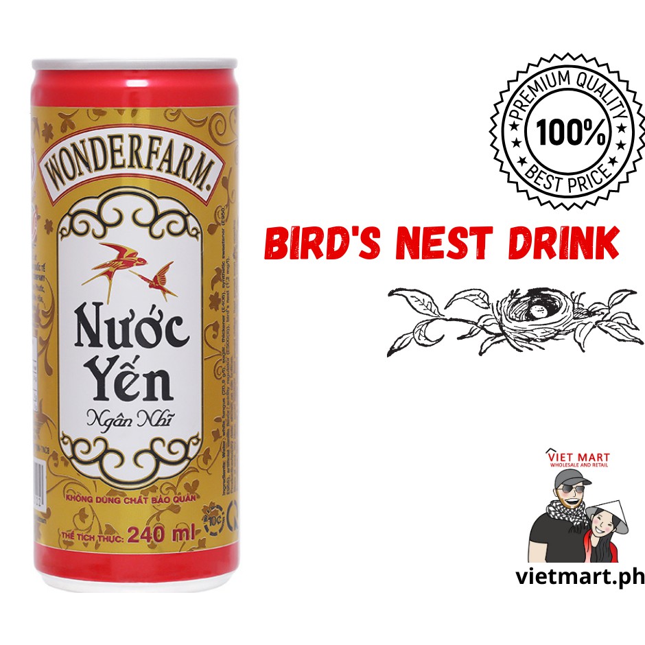 Wonderfarm Bird's Nest DrinkNuoc Yen Ngan Nhi 240 ml Shopee Philippines