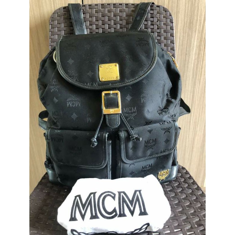 Original hotsell mcm backpack