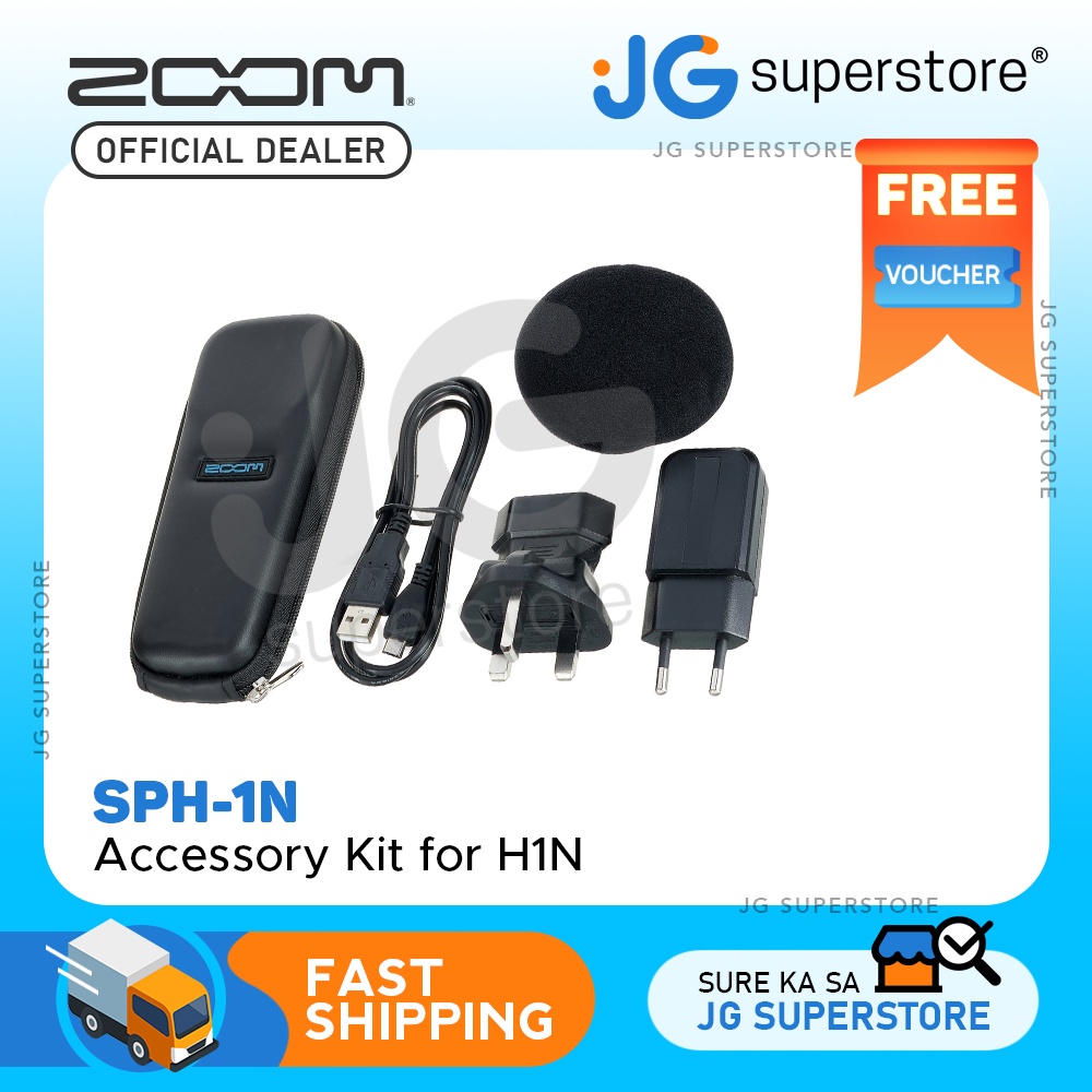 Zoom SPH1N Accessory Pack for H1n Handy Recorder (Padded Case