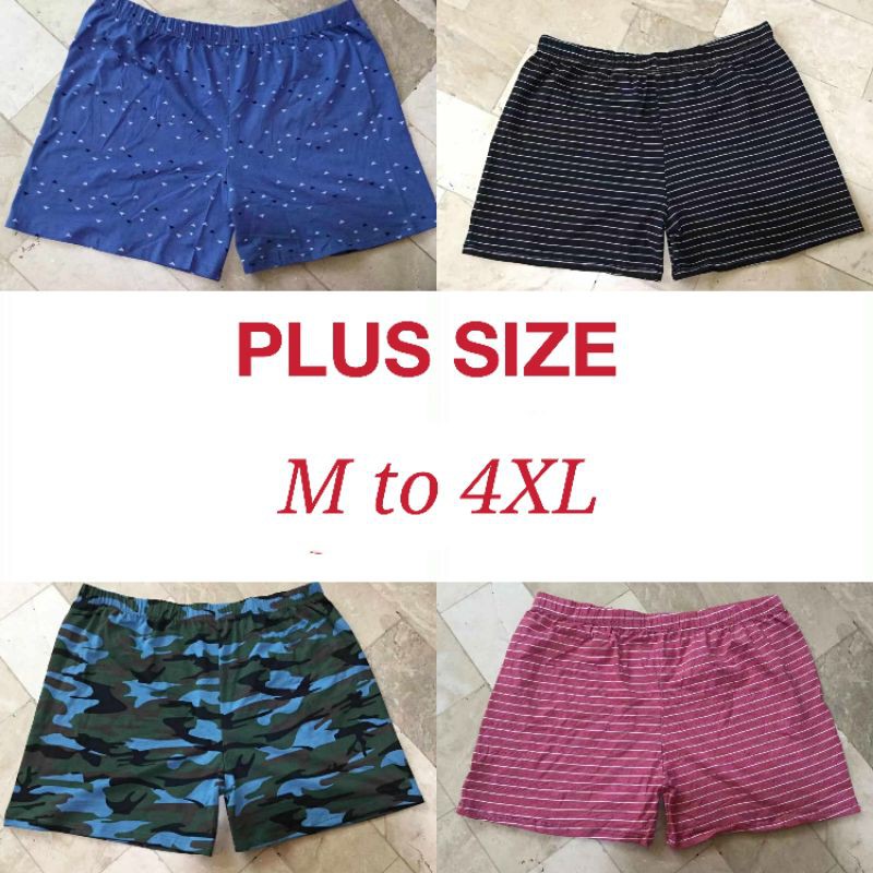 Plus Size Boxer Shorts For Men M To 6XL