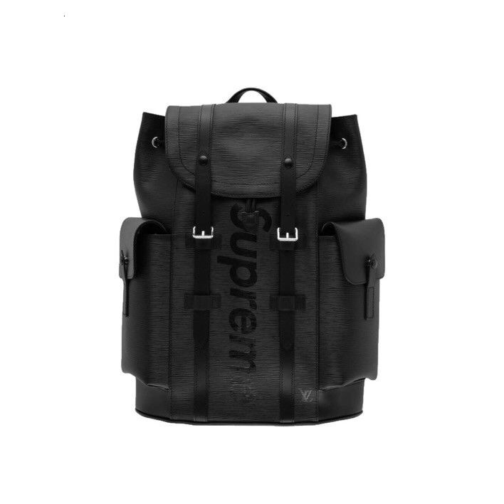 Supreme lv 2024 black backpack