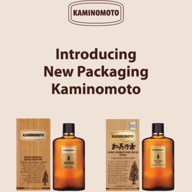 Kaminomoto (GOLD) hair growth accelerator 150ml Shopee Philippines