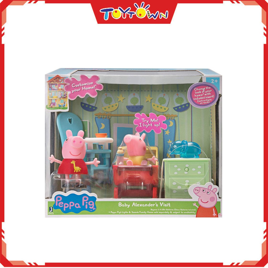 Peppa pig baby store alexander visit toy