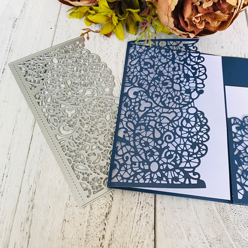 love*Wedding Lace Metal Cutting Dies Stencil Scrapbooking DIY Album ...