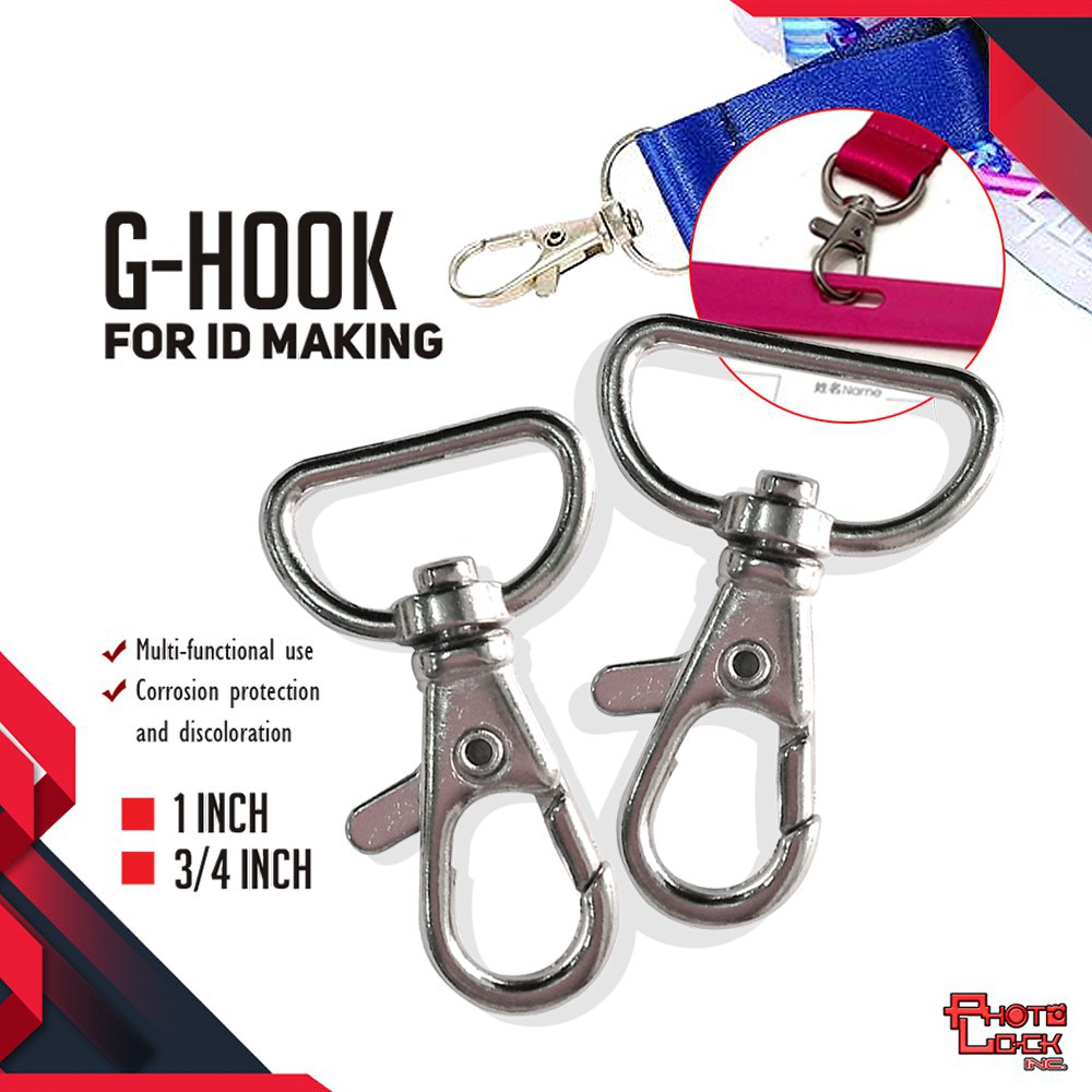 Clip hook for id lace making (100pcs)