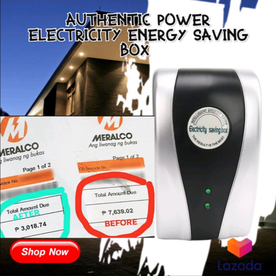 BRING ME Authentic/Effective Power Electricity Energy Saving Box 30