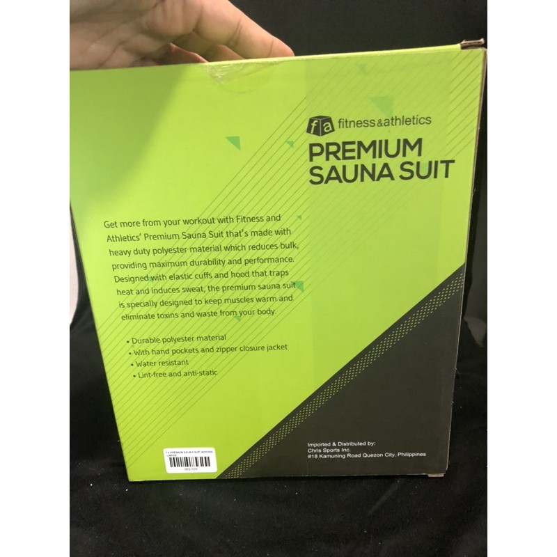 Fitness & Athletics Premium Sauna Suit – Chris Sports
