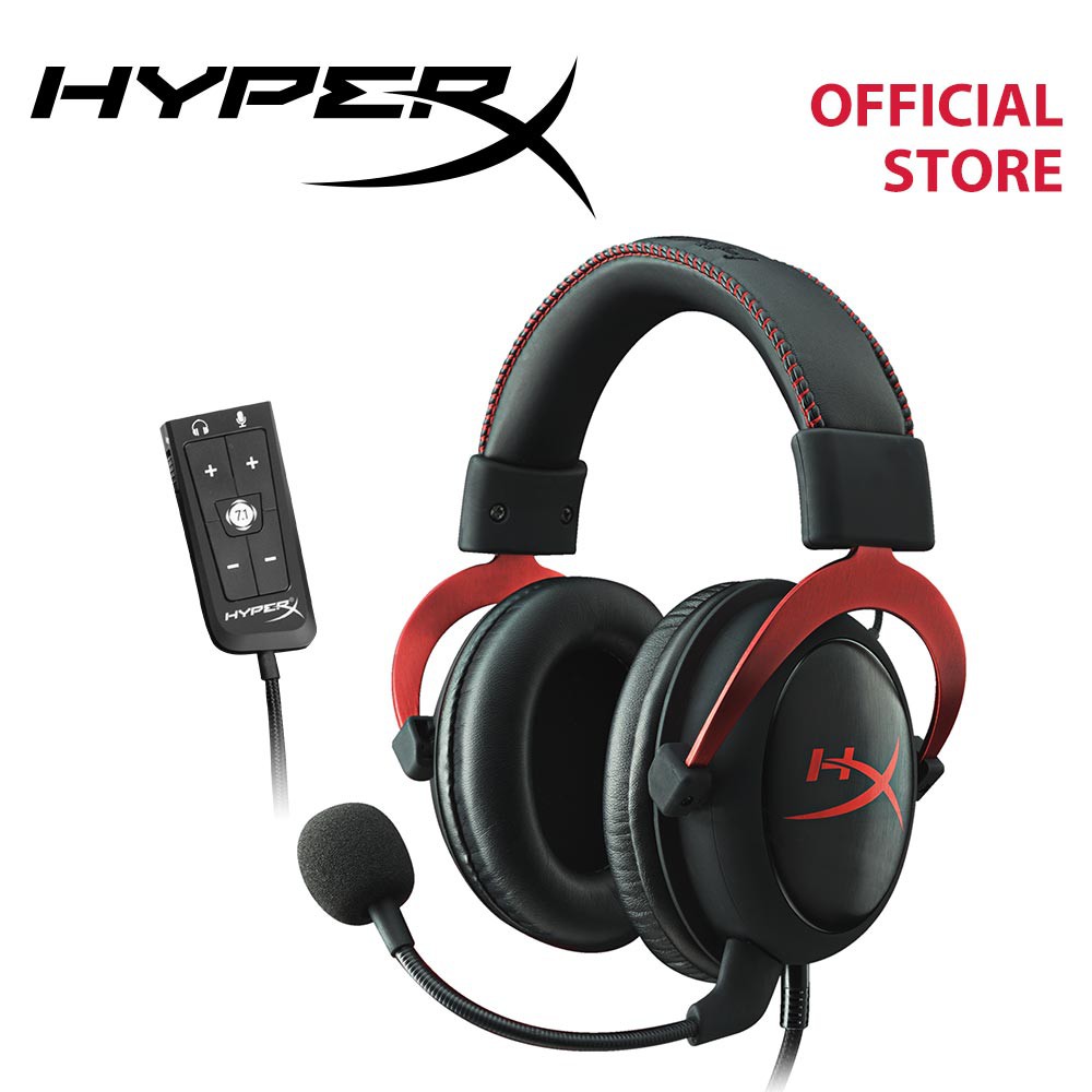 HyperX Cloud II Gaming Headset for PC, Xbox One, PS4, Wii U (4P5M0AA ...