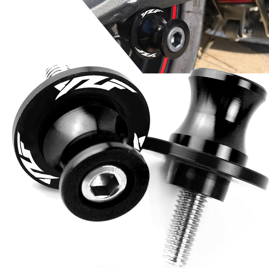 YZF R15 R3 R25 R125 Motorcycle Accessories 6MM Swingarm Spool Sliders ...