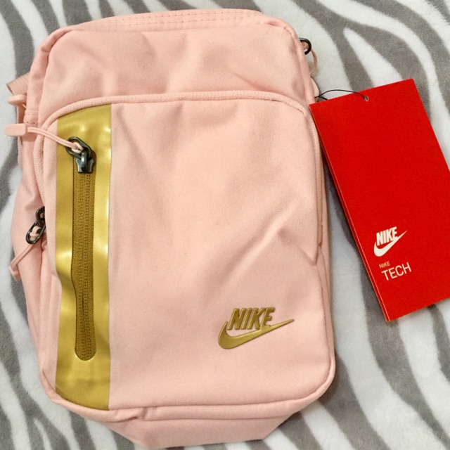 Nike tech sling bag pink new arrivals