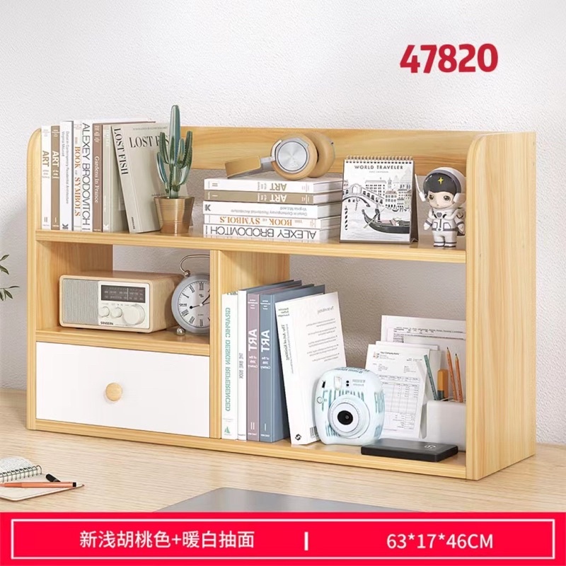 Small Bookshelf Table Shelf Simple Space Saving Desktop Bookshelf Storage Organizer Shopee