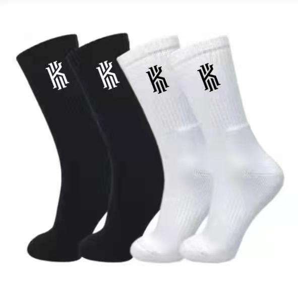 Kyrie Irving Elite Socks High Cut Basketball Socks Towel Bottom Sports Socks