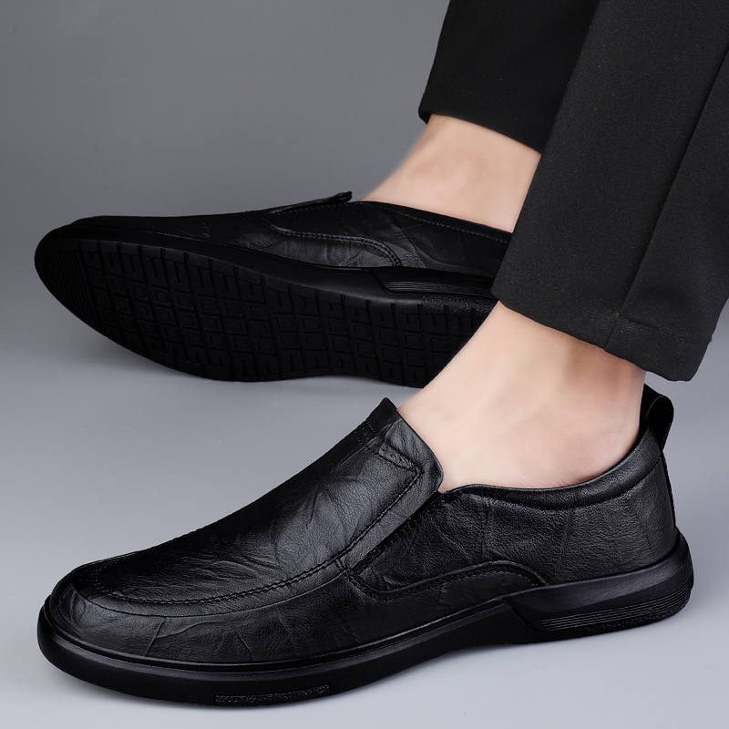 Comfortable black best sale shoes mens