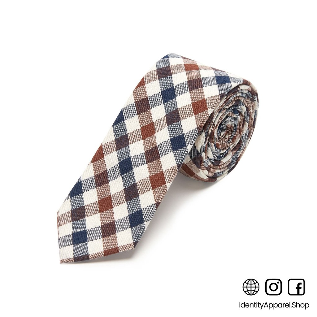 IDENTITY Men's Casual Printed Cotton Necktie IDCTN19 Shopee